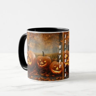 Taza Colección de la familia de calabazas fantasmales