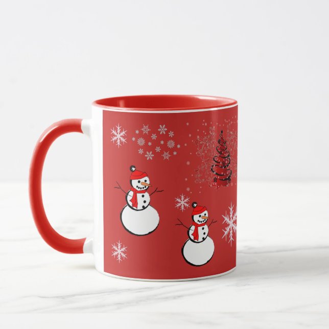 TAZA COLECCIÓN DE NAVIDAD DE SUZANNE ELIZABETH (Izquierda)
