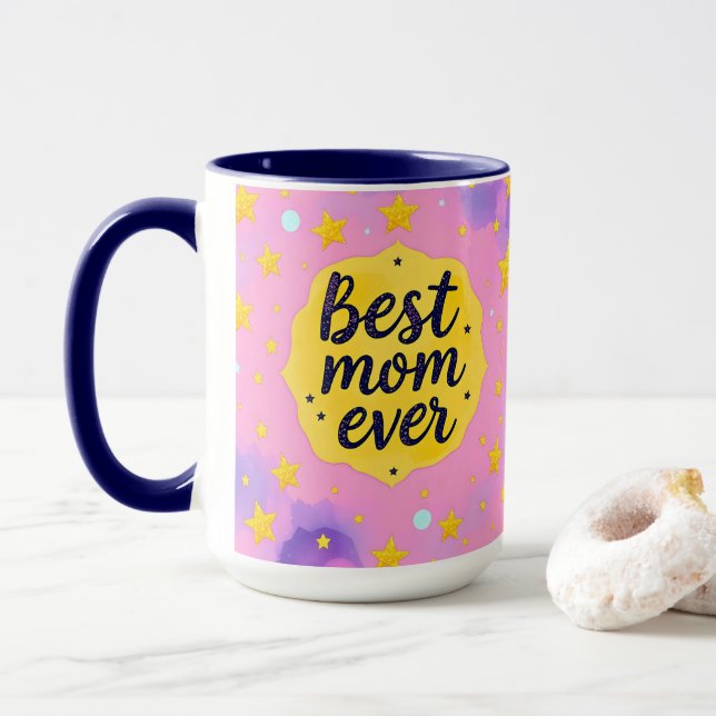 Taza Colección de regalos de moda de Luxury Stars (Con donut)