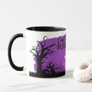 Taza Colección de sellos de Halloween "Bruja malvada"