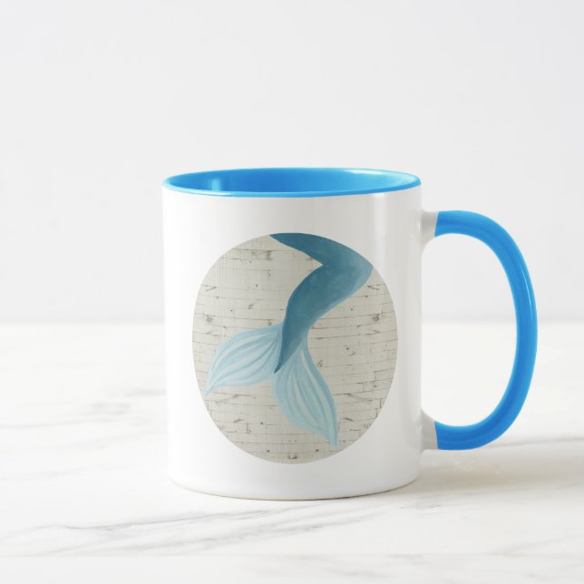 Taza Colección de sirenas pintadas (Derecha)