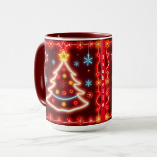 Taza Colección de vacaciones de Navidades populares neo