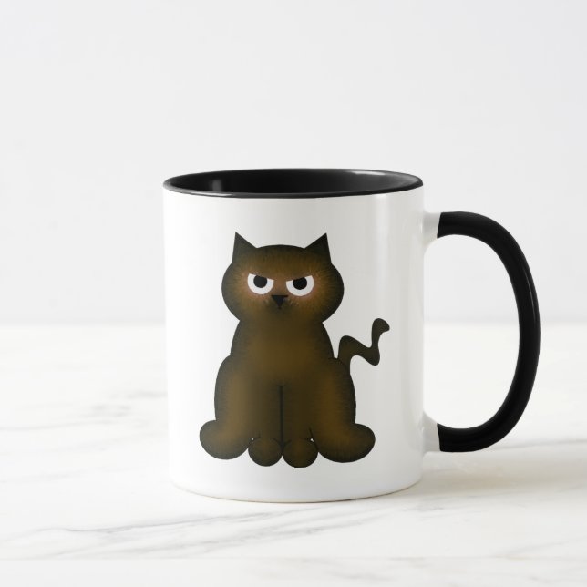 Taza Colección del Kat del gatito (Derecha)