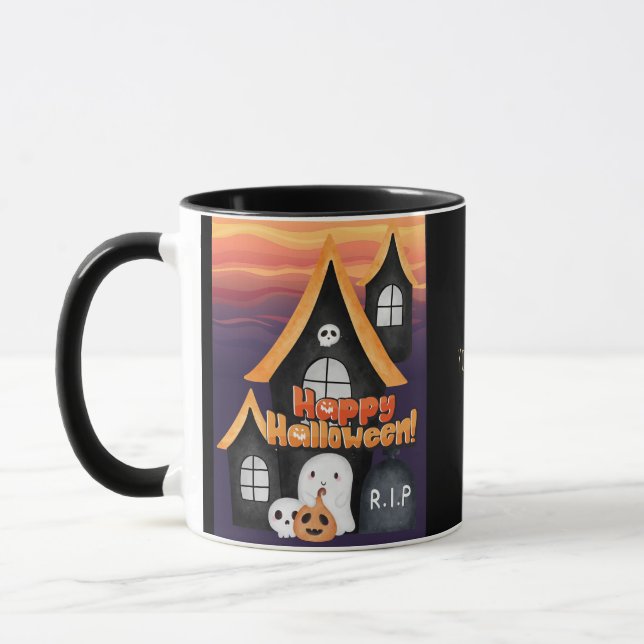 Taza colección estilo Halloween (Izquierda)