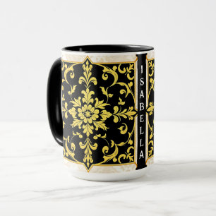 Taza Colección floral elegante de lujo moderna