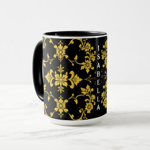Taza Colección Floral Elegante De Lujo Moderna