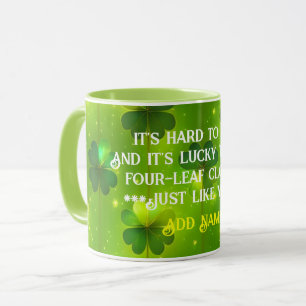 Taza Colección Green Trendy St Patrick's Day Clover