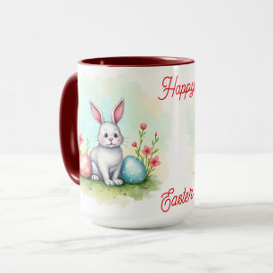 Taza Colección hermosa y linda del conejo de Pascua