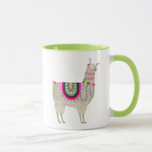Taza Colección Llamarama  Llamas cortas