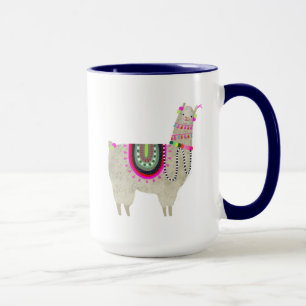 Taza Colección Llamarama  Llamas cortas