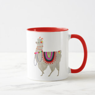 Taza Colección Llamarama  Llamas cortas