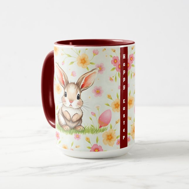 Taza Colección moderna de la Pascua de Navidad en Conej (Anverso izquierdo)
