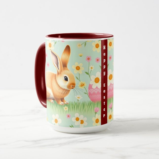 Taza Colección moderna de Pascua de Conejo de Vacacione (Anverso izquierdo)