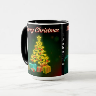 Taza Colección navideña neón de moda para navidades