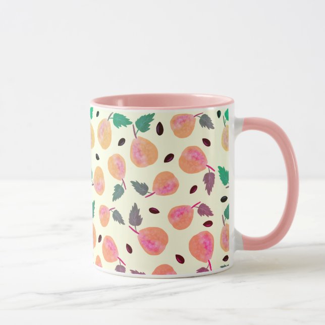 Taza Colección Peras Doradas Rosa (Derecha)