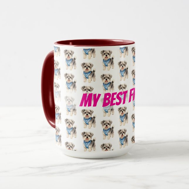 Taza Colección Personalizada de Aseo Pet Oro Elegante (Anverso izquierdo)
