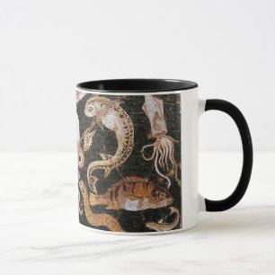 TAZA COLECCIÓN POMPEII / OCÉANO - ESCENA DE VIDA EN EL