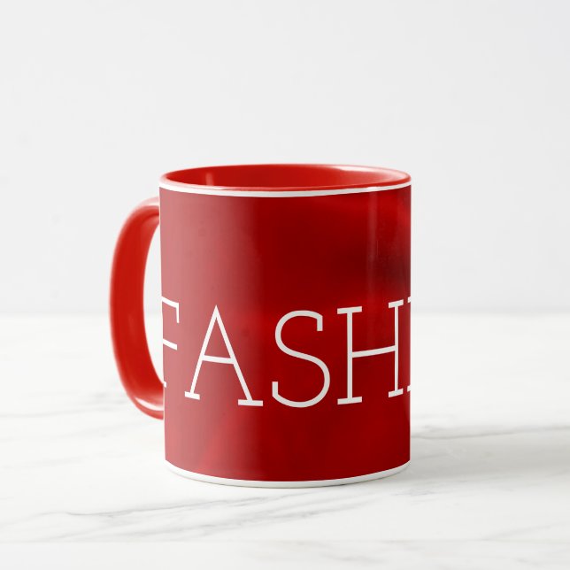 Taza COLECCIÓN REINA DE COMPRAS Café (Anverso izquierdo)