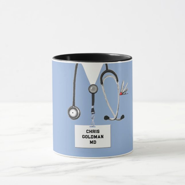 Taza Coleccionable de médico divertido (Centro)