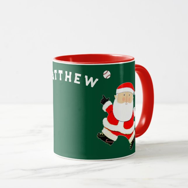 Taza Coleccionable de vacaciones de béisbol (Anverso derecho)