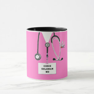 Taza Colectivo Médica personalizado