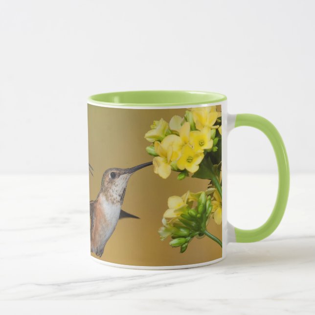 Taza Colibrí rufo flotante (Derecha)