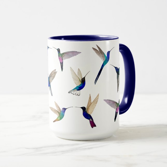 Taza Colibríes (Anverso derecho)