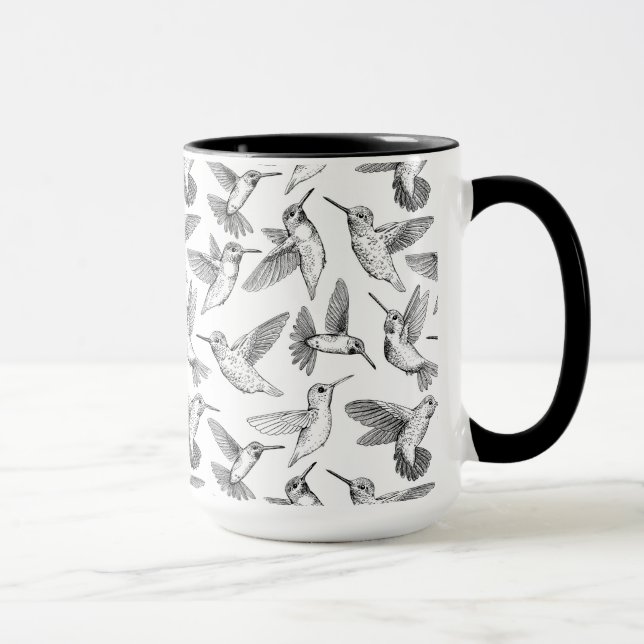 Taza Colibríes (Derecha)