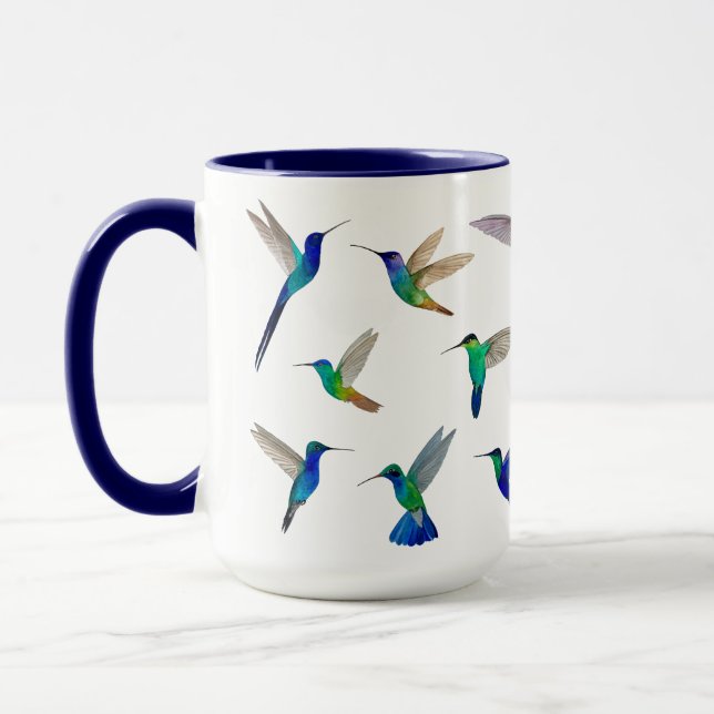 Taza Colibríes (Izquierda)