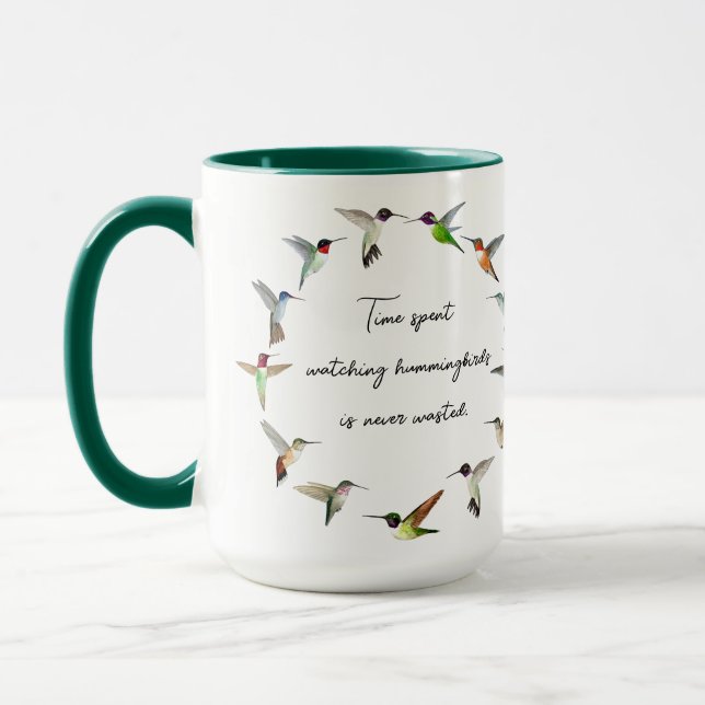 Taza Colibríes (Izquierda)