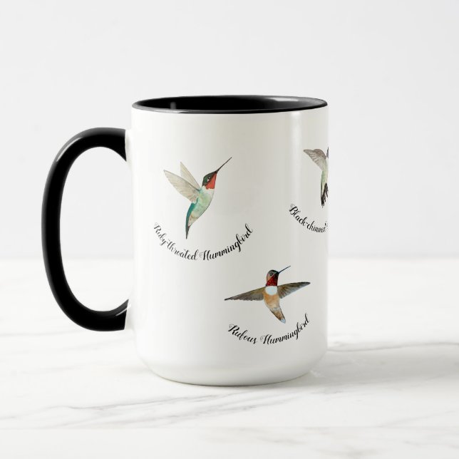 Taza Colibríes de Norteamérica (Izquierda)