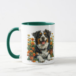 Taza Colirio De Borde En Flores