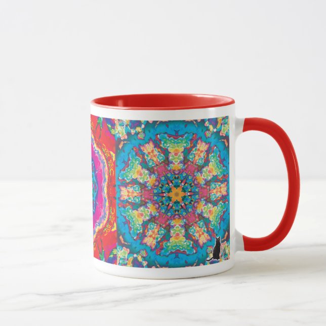 Taza Collage cinético Kaleidoscope (Derecha)