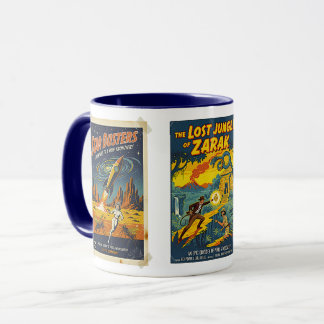 Taza Collage de carteles de películas Cine retro