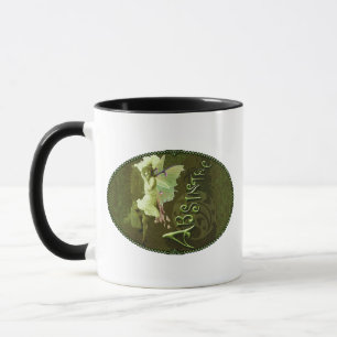 Taza Collage de espeleología de hadas verdes III Mug