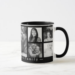 Taza Collage de fotos de Instagram del personalizado 9