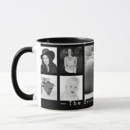 Taza Collage de fotos de Instagram del personalizado 9