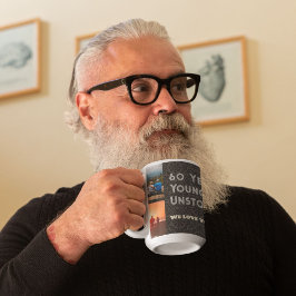 Taza Collage de fotos personalizado 60 Regalos de cumpl