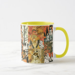 Taza Collage de Halloween