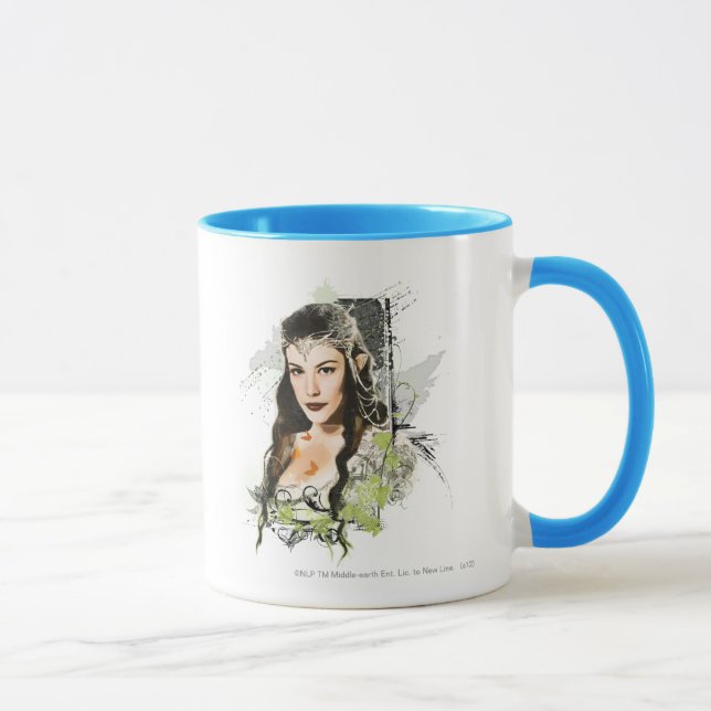 Taza Collage de vectores ARWEN™ (Derecha)