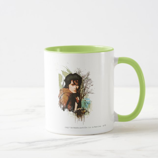 Taza Collage de vectores de medios mixtos FRODO™ (Derecha)