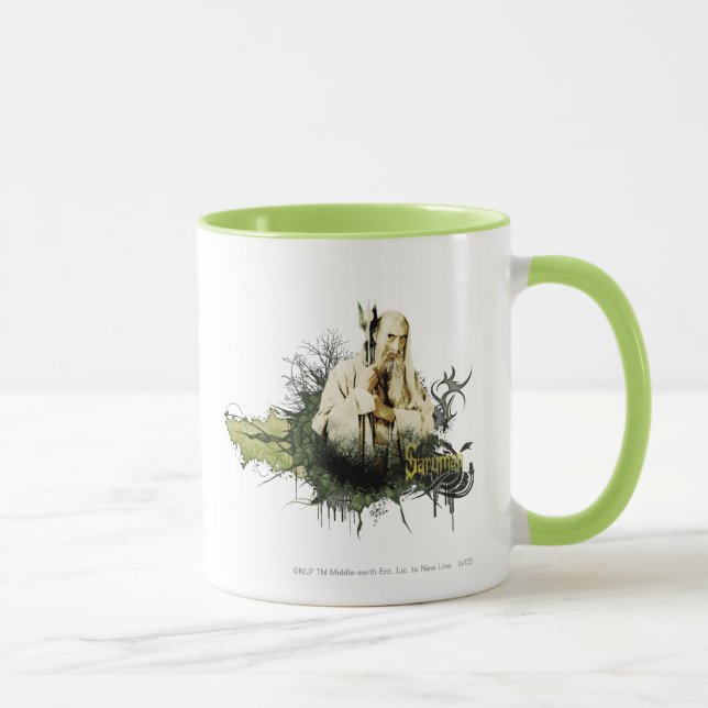 Taza Collage de vectores SARUMAN™ (Derecha)