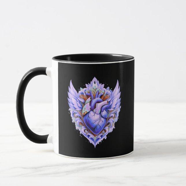 Taza Collection: Futuristic & Cosmic Energy Art (Izquierda)