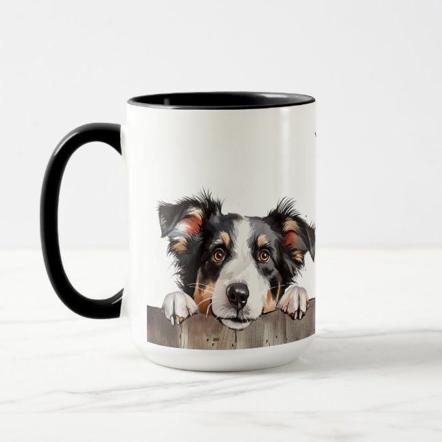 Taza Collie Dog Mug (Izquierda)