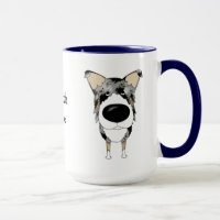 Collie liso de la nariz grande