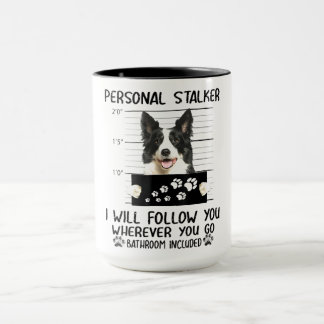 Taza Collie Puppy borde te seguiré