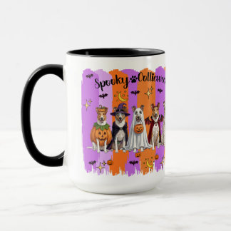 Taza Collies de Halloween