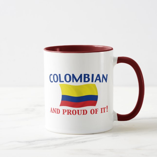Taza Colombiano orgulloso (Derecha)