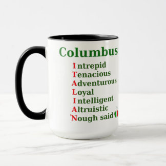 Taza Colón era ITALIANO