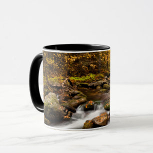 Taza Color de otoño Jefferson Brook Montañas blancas